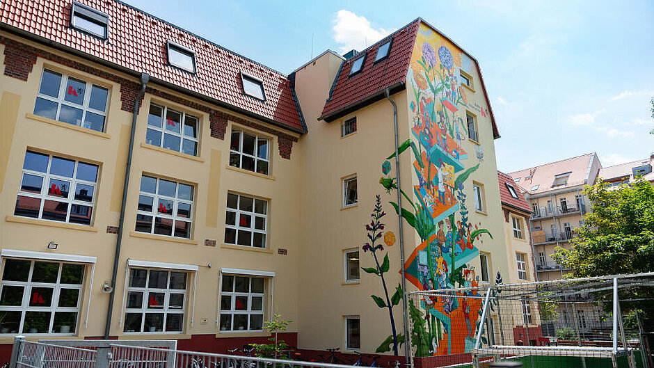 Ansicht Gebäude der Oberschule (Standort mit Inklusion)